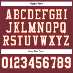 Custom Burgundy White-Orange Mesh Authentic Football Jersey Custom Burgundy White-Orange Mesh Authentic Football Jersey