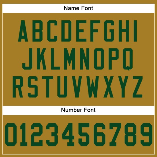 Custom Old Gold Green Mesh Authentic Football Jersey Custom Old Gold Green Mesh Authentic Football Jersey