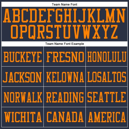 Custom Navy Bay Orange Mesh Authentic Football Jersey Custom Navy Bay Orange Mesh Authentic Football Jersey