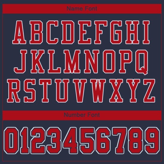 Custom Navy Red-White Mesh Authentic Football Jersey Custom Navy Red-White Mesh Authentic Football Jersey
