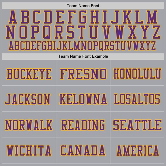 Custom Gray Purple-Gold Mesh Authentic Football Jersey Custom Gray Purple-Gold Mesh Authentic Football Jersey