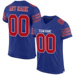 Custom Royal Red-White Mesh Authentic Football Jersey Custom Royal Red-White Mesh Authentic Football Jersey