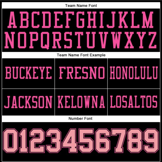Custom Black Medium Pink-Pink Mesh Authentic Football Jersey Custom Black Medium Pink-Pink Mesh Authentic Football Jersey