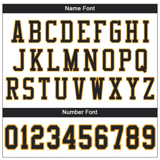 Custom White Black-Gold Mesh Authentic Football Jersey Custom White Black-Gold Mesh Authentic Football Jersey