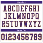 Custom White Purple-Gold Mesh Authentic Football Jersey Custom White Purple-Gold Mesh Authentic Football Jersey