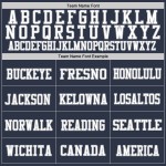 Custom Navy Gray-White Mesh Authentic Football Jersey Custom Navy Gray-White Mesh Authentic Football Jersey