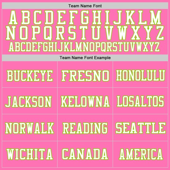 Custom Pink Neon Green-White Mesh Authentic Throwback Football Jersey Custom Pink Neon Green-White Mesh Authentic Throwback Football Jersey