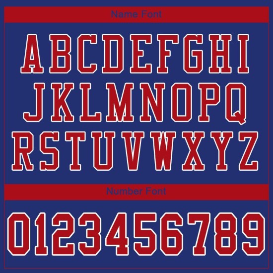 Custom Royal Red-White Mesh Authentic Football Jersey Custom Royal Red-White Mesh Authentic Football Jersey