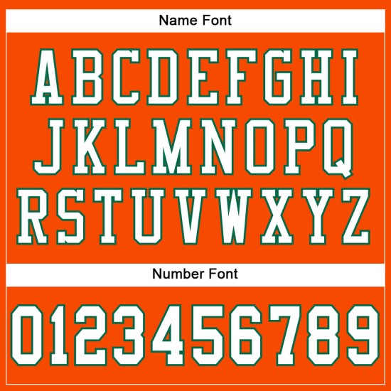 Custom Orange White-Kelly Green Mesh Authentic Football Jersey Custom Orange White-Kelly Green Mesh Authentic Football Jersey