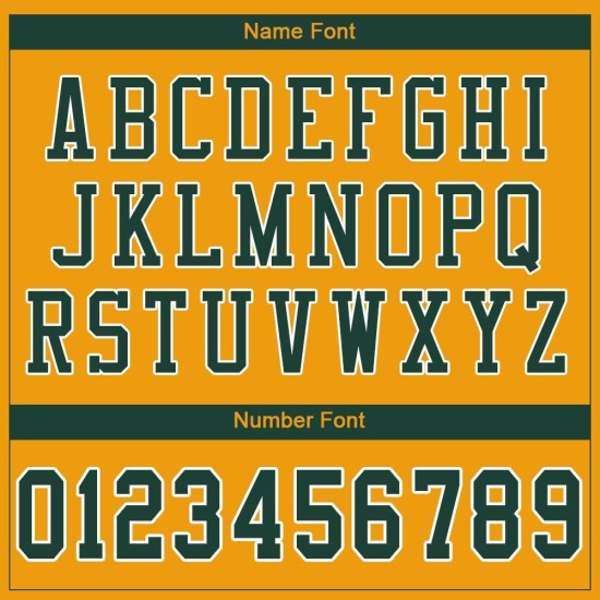 Custom Gold Green-White Mesh Authentic Football Jersey Custom Gold Green-White Mesh Authentic Football Jersey