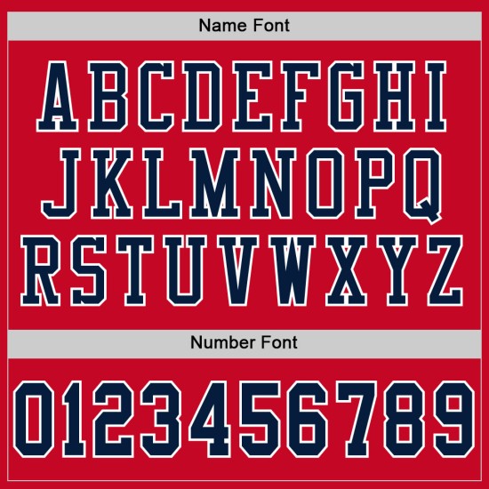 Custom Red Navy-White Mesh Authentic Football Jersey Custom Red Navy-White Mesh Authentic Football Jersey
