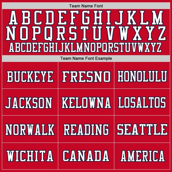Custom Red Navy-White Mesh Authentic Football Jersey Custom Red Navy-White Mesh Authentic Football Jersey